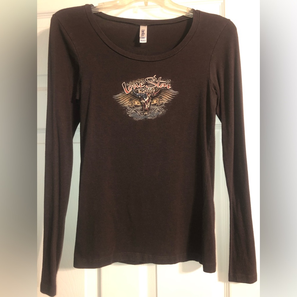 Ladies T-shirt top, Lone Star Rally 2013 Medium excellent condition